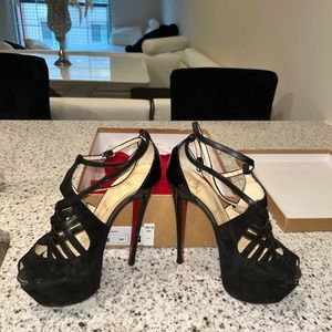 Women’s Carlotta 160 Veau Vel / Patent Leather black